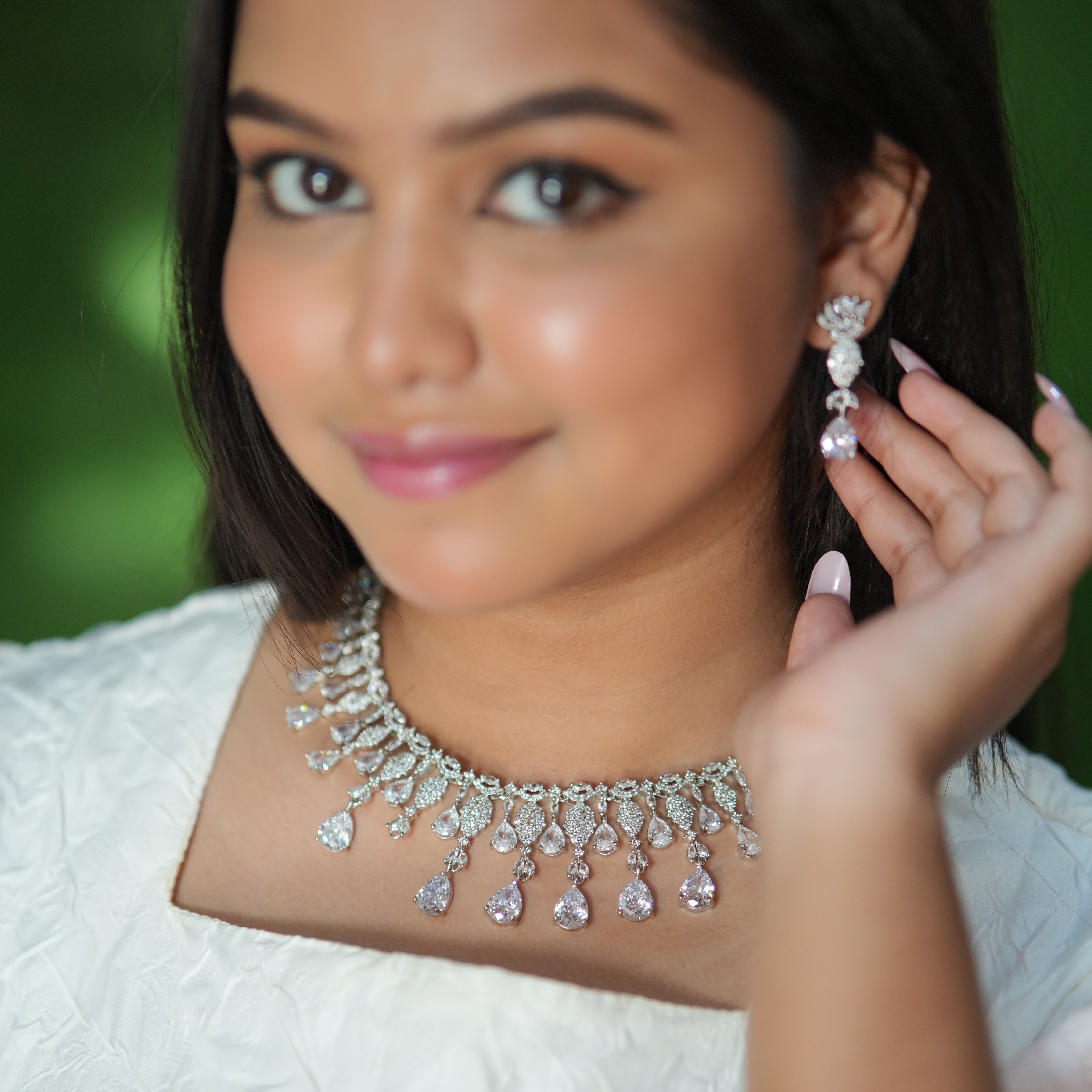 AD Stone Necklace